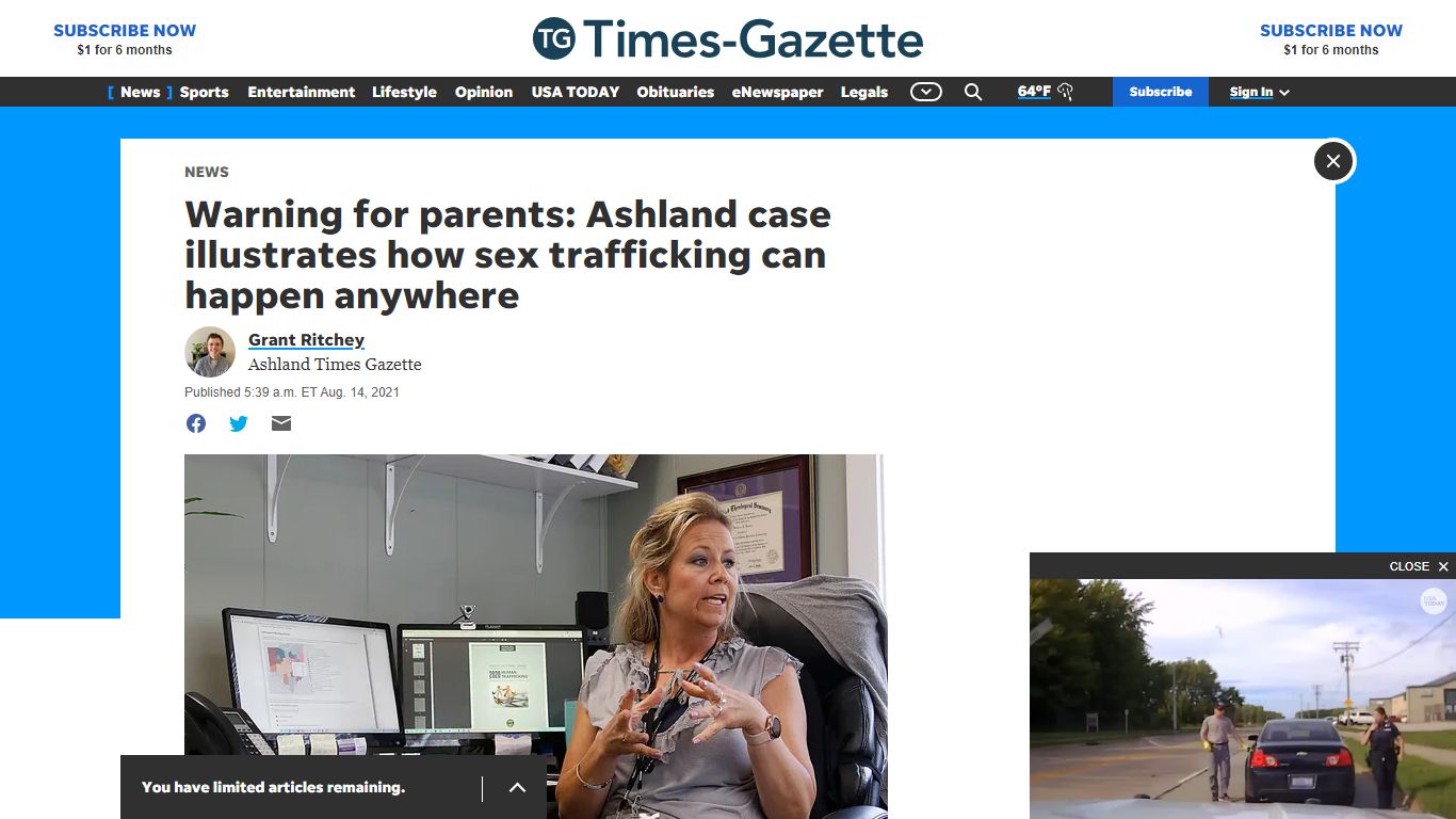 Ashland court case a sex trafficking warning for all parents